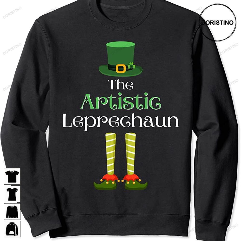 Artistic Leprechaun Matching Family Group St Patricks Day Limited Edition T-shirts
