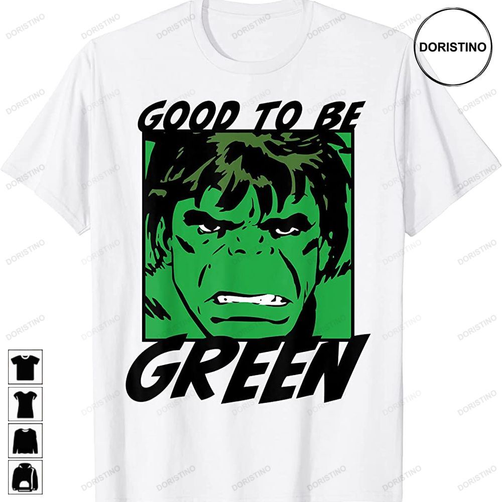 Avengers St Patricks Day Hulk Good To Be Green Awesome Shirts