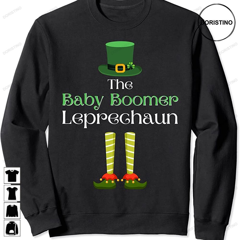Baby Boomer Leprechaun Matching Family St Patricks Day Limited Edition T-shirts