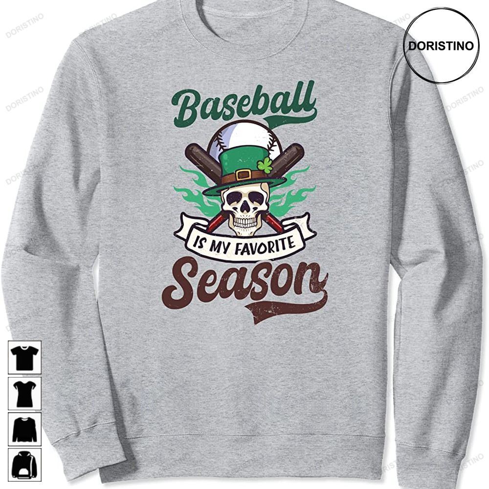 Baseball Favorite Season Design St Patricks Baseball Limited Edition T-shirts