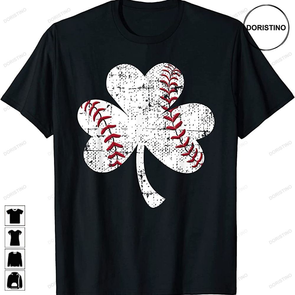 Baseball Shamrock St Patricks Day Vintage Limited Edition T-shirts