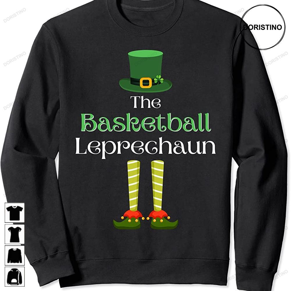 Basketball Leprechaun Matching Family St Patricks Day Limited Edition T-shirts