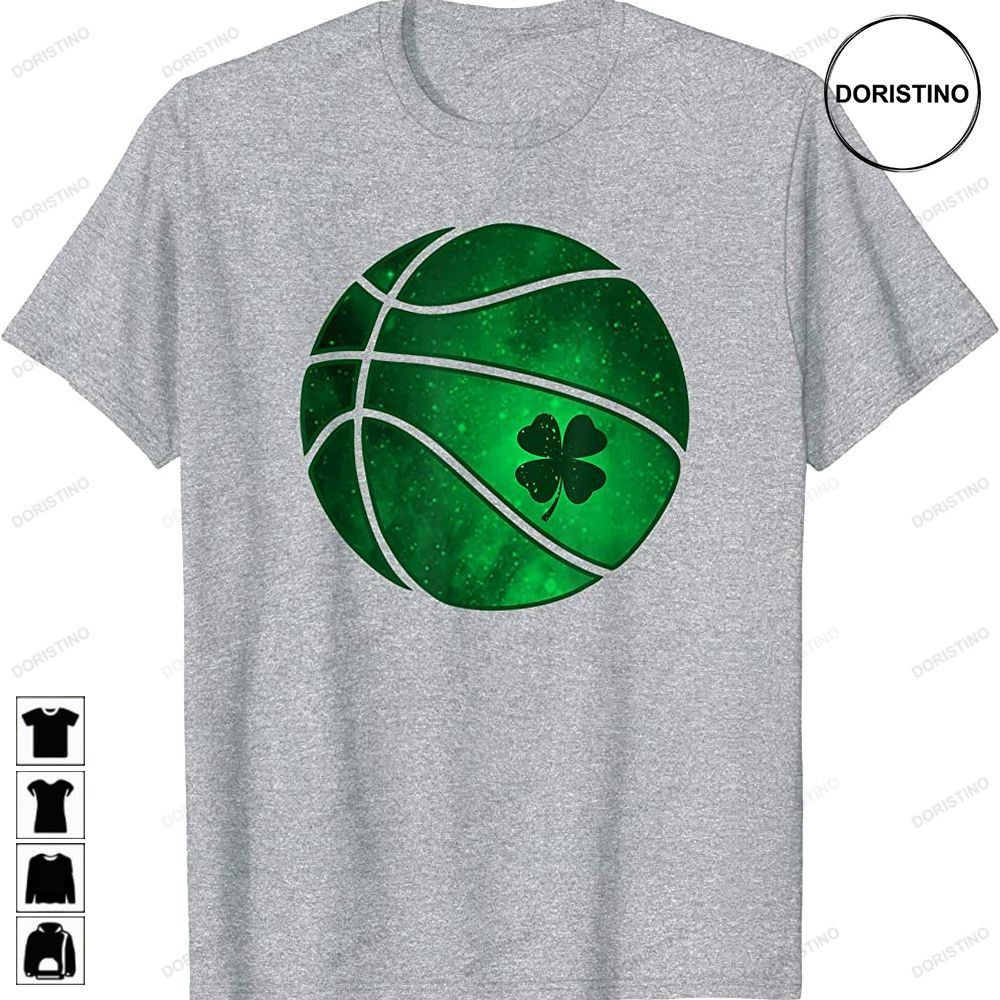Basketball Shamrock Clover Leaf Pajama St Patricks Day Trending Style