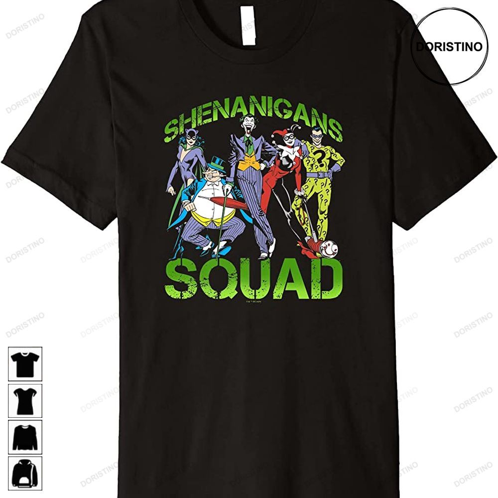 Batman St Patricks Day Group Shenanigans Squad Premium Trending Style