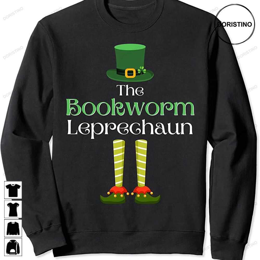 Bookworm Leprechaun Matching Family Group St Patricks Day Limited Edition T-shirts