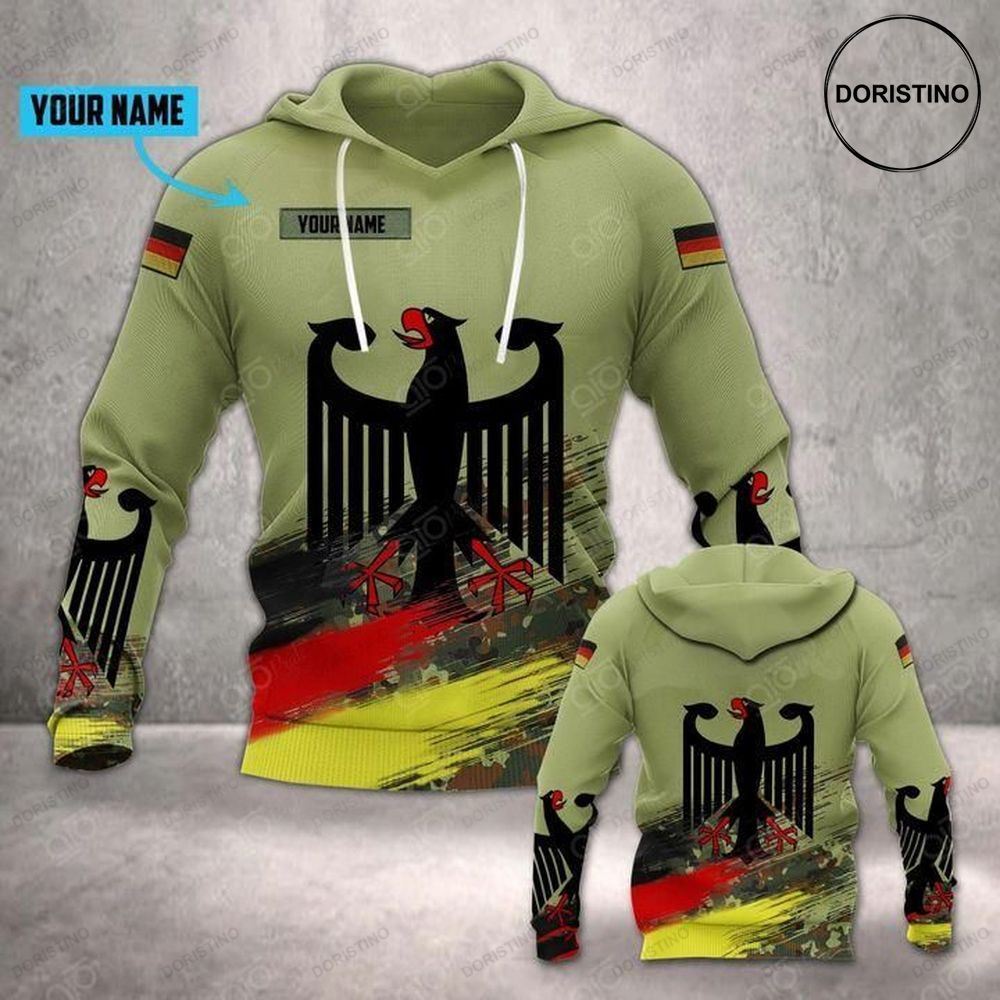 Germany Army Camo Personalized Awesome 3D Hoodie