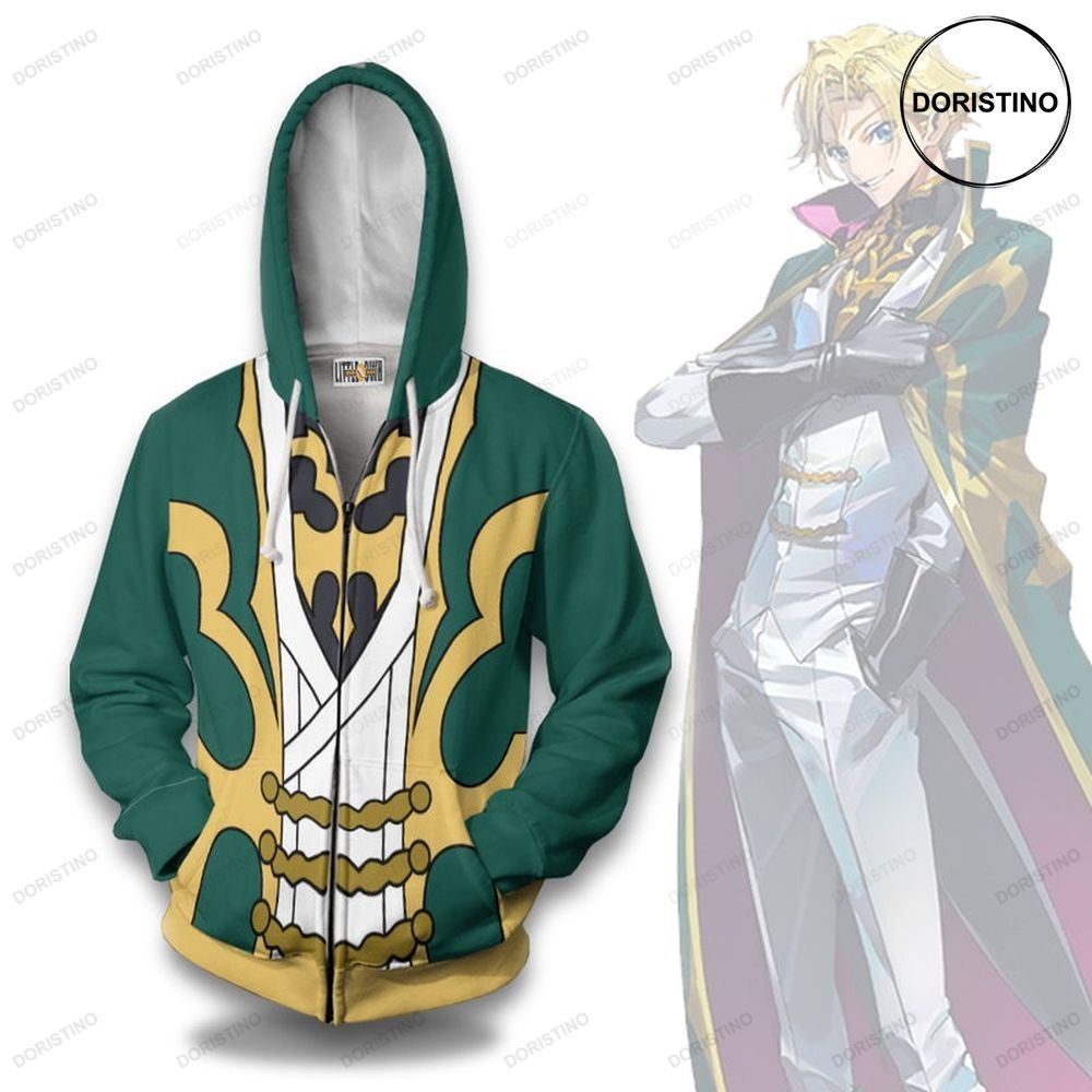 Gino Weinberg Code Geass Anime Casual Cosplay Costume Limited Edition 3d Hoodie