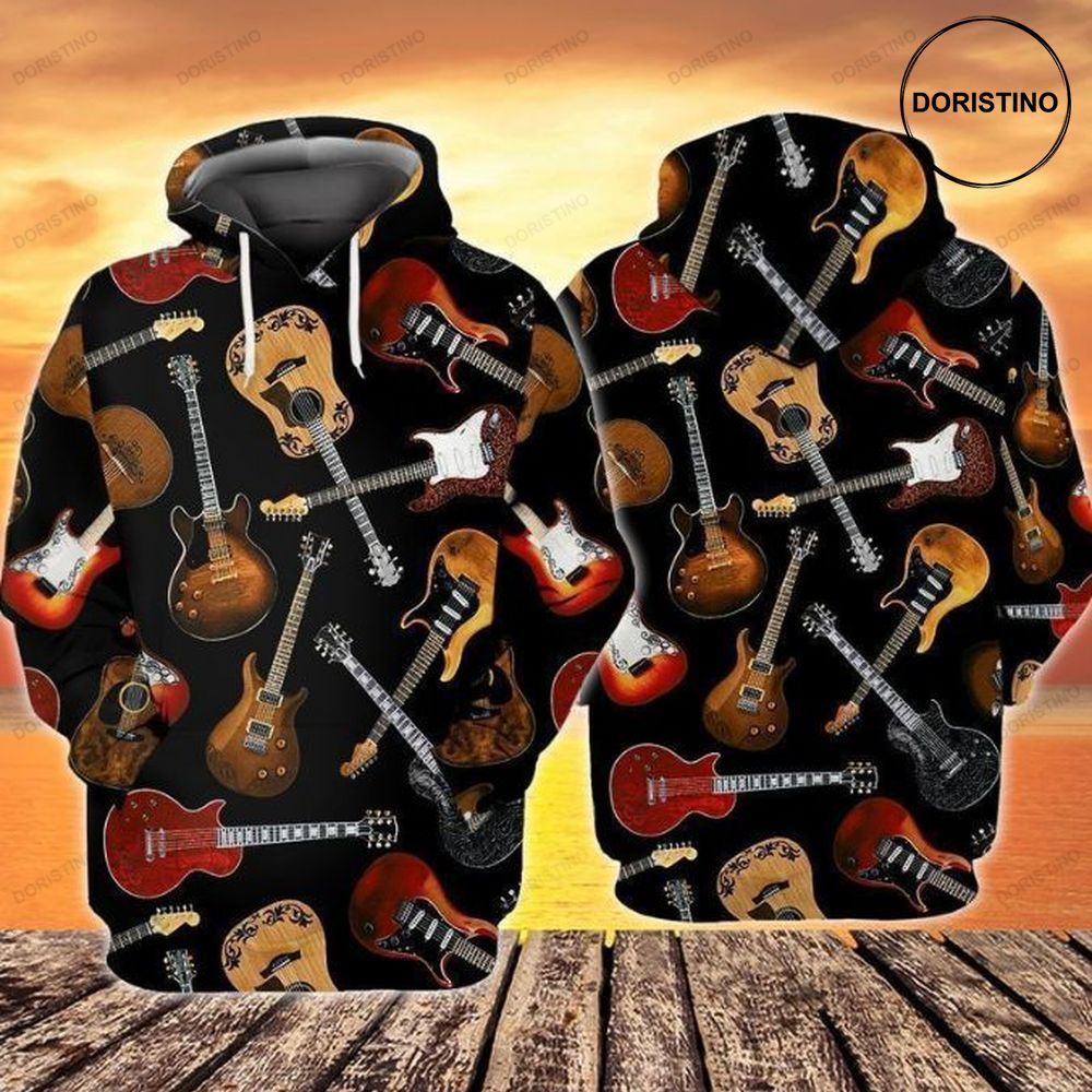 Guitars 1 Limited Edition 3d Hoodie