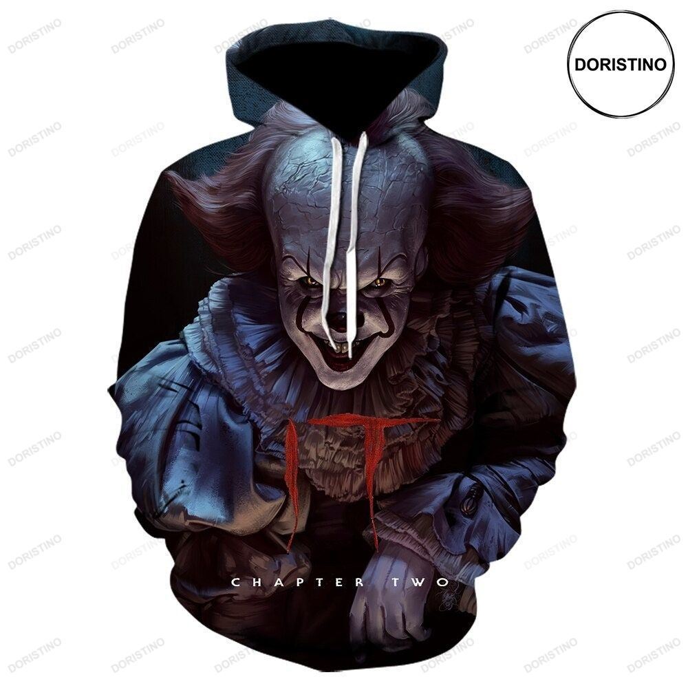 Halloween It Pennywise Movie All Horror Character Limited Edition 3d Hoodie