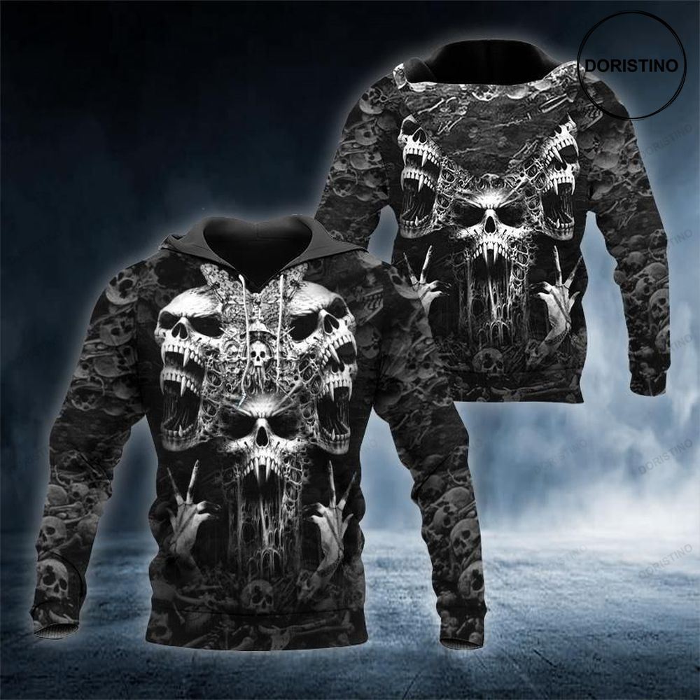 Hand Ghost Skull Ed Limited Edition 3d Hoodie