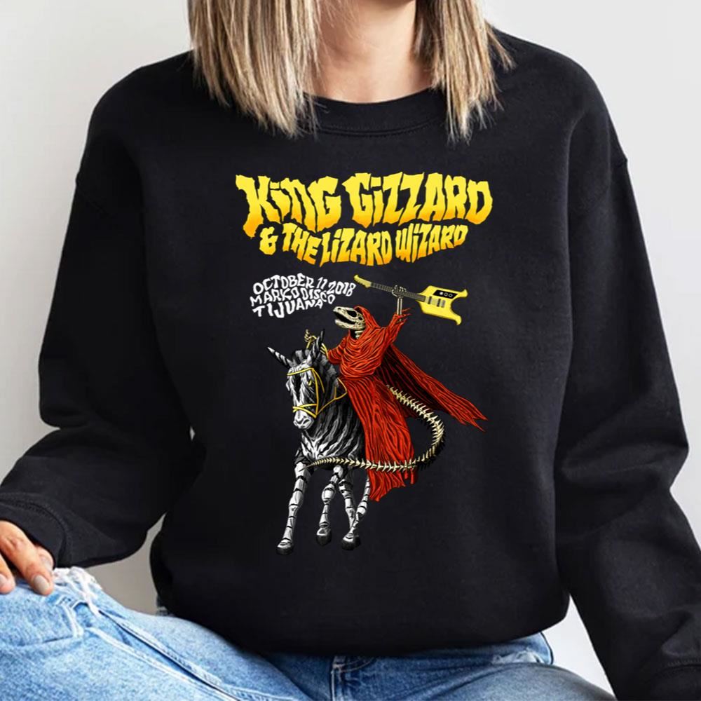 2018 King Gizzard And The Lizard Wizard Limited Edition T-shirts