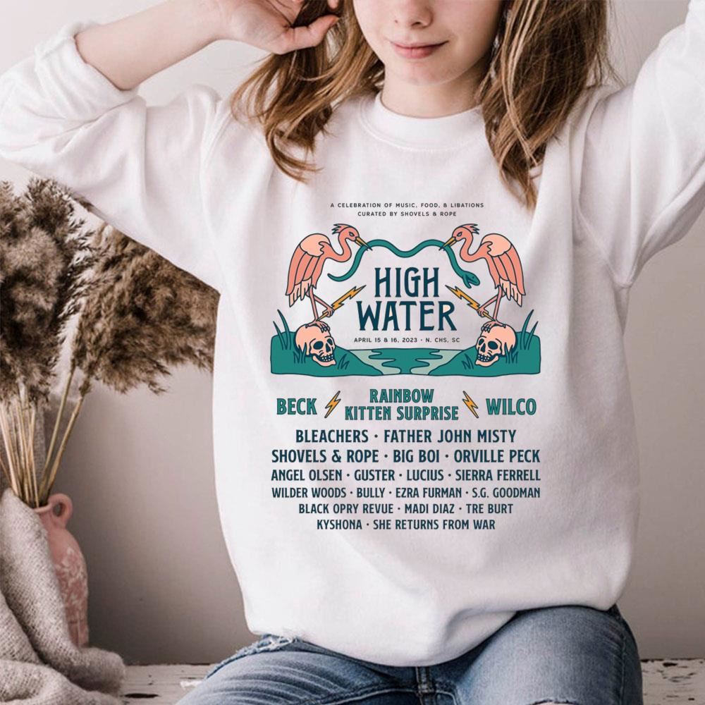 2023 High Water Fest Limited Edition T-shirts