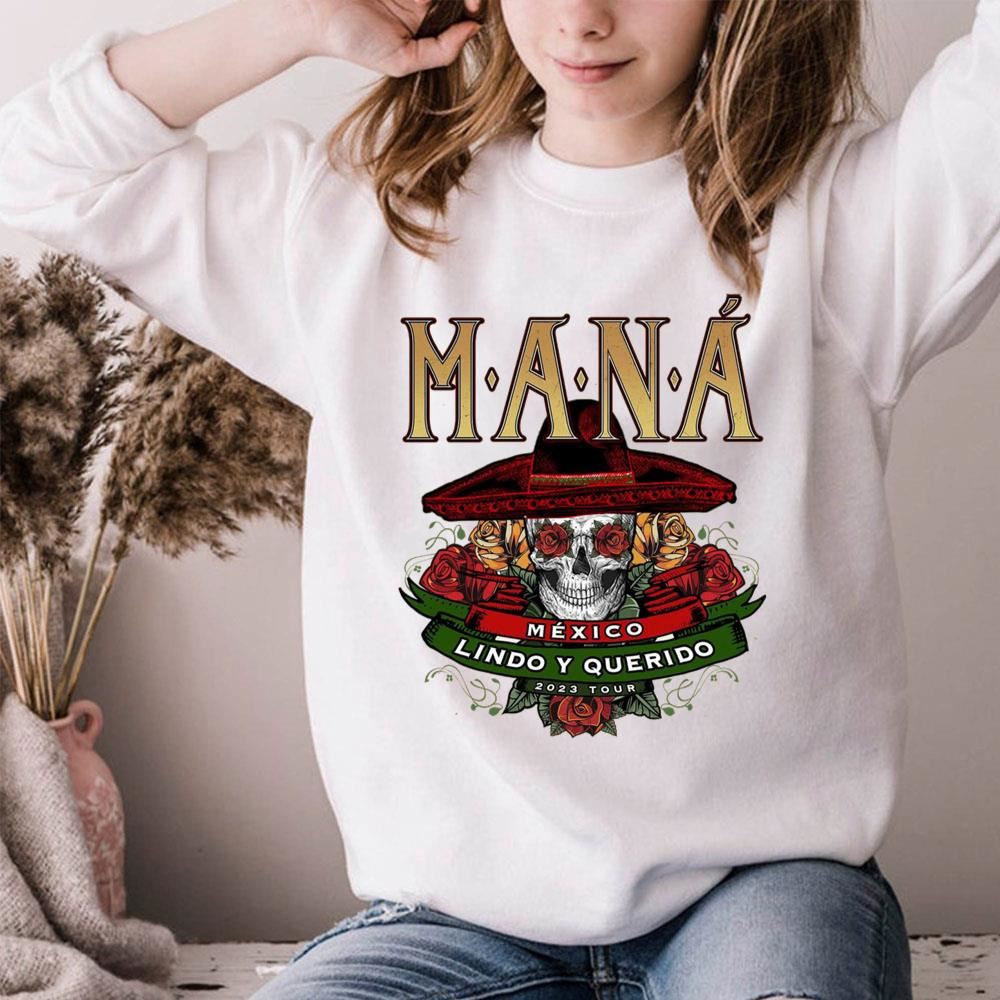 2023 Tour Mexico Lindo Y Querido Maná Limited Edition T-shirts