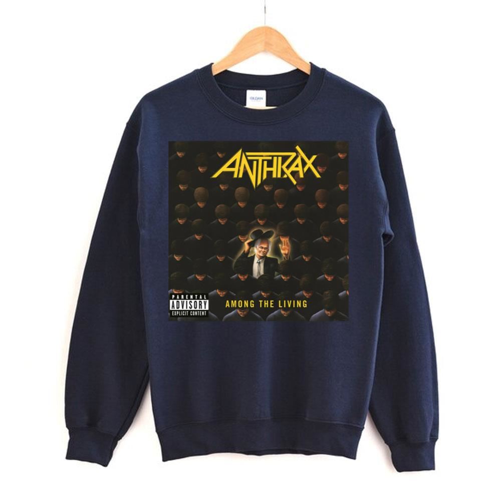 Among The Living Anthrax Limited Edition T-shirts