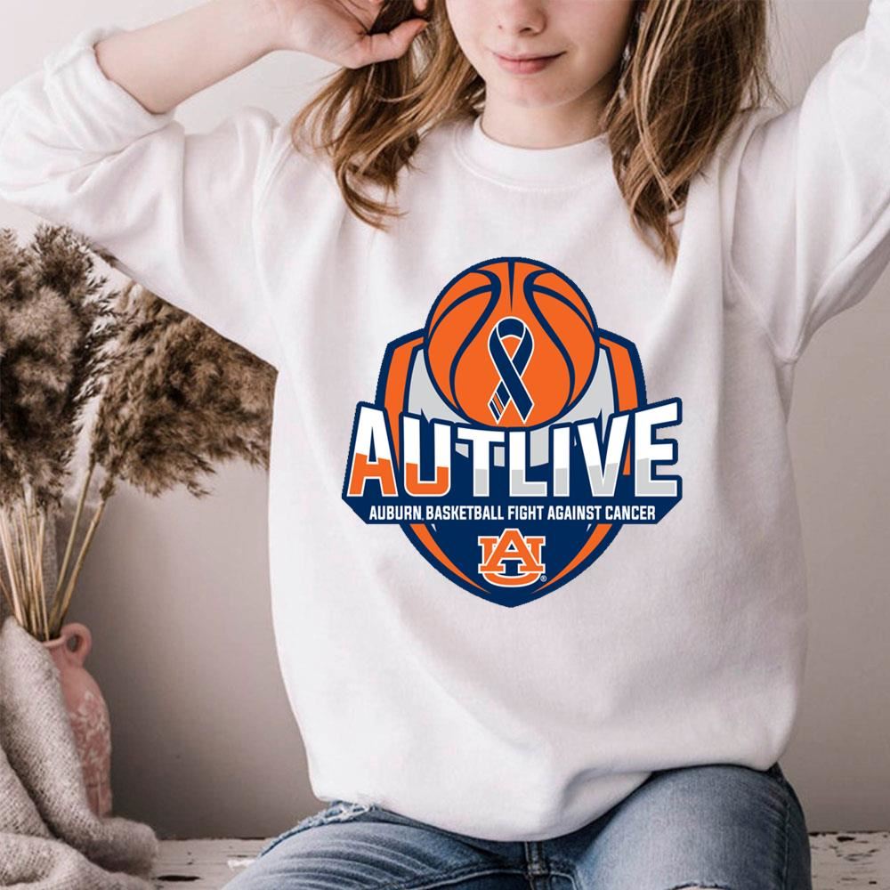 Autlive Auburn Basketball Fight Against Cancer Limited Edition T-shirts