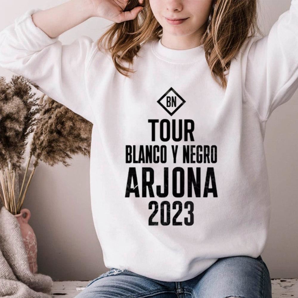Bn Tour Blanco Y Nero Ricardo Arjona 2023 Limited Edition T-shirts