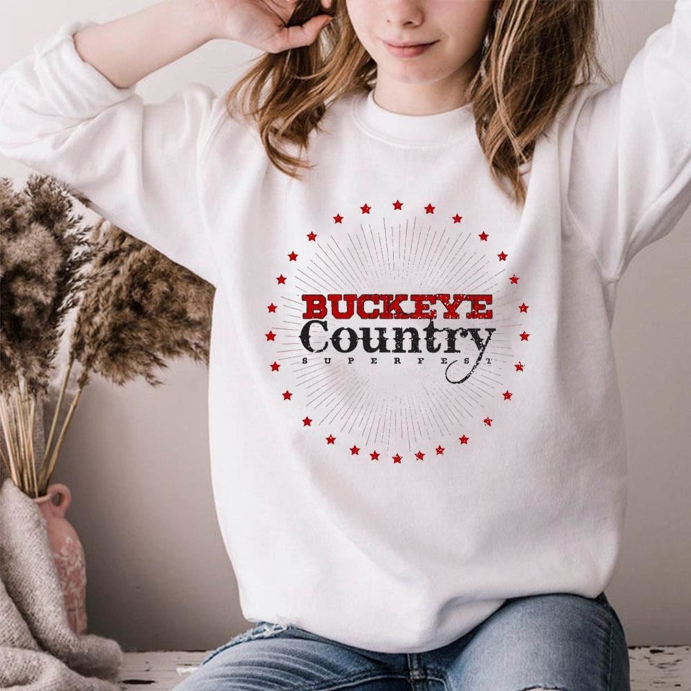 Buckeye Country Superfest Logo Limited Edition T-shirts