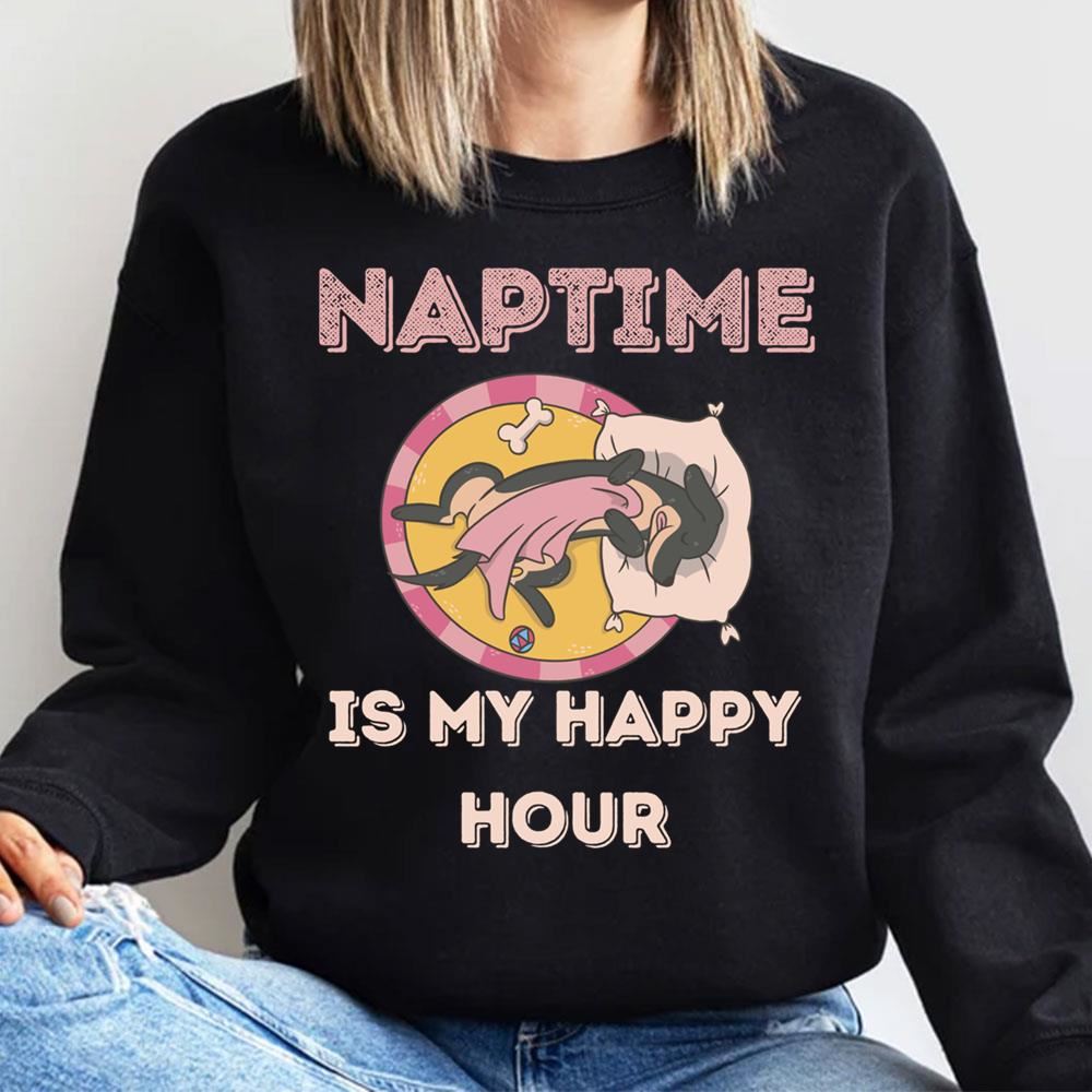 Cute Doxie Puppy Sleeping Dog Naptime Is My Happy Hour Trending Style