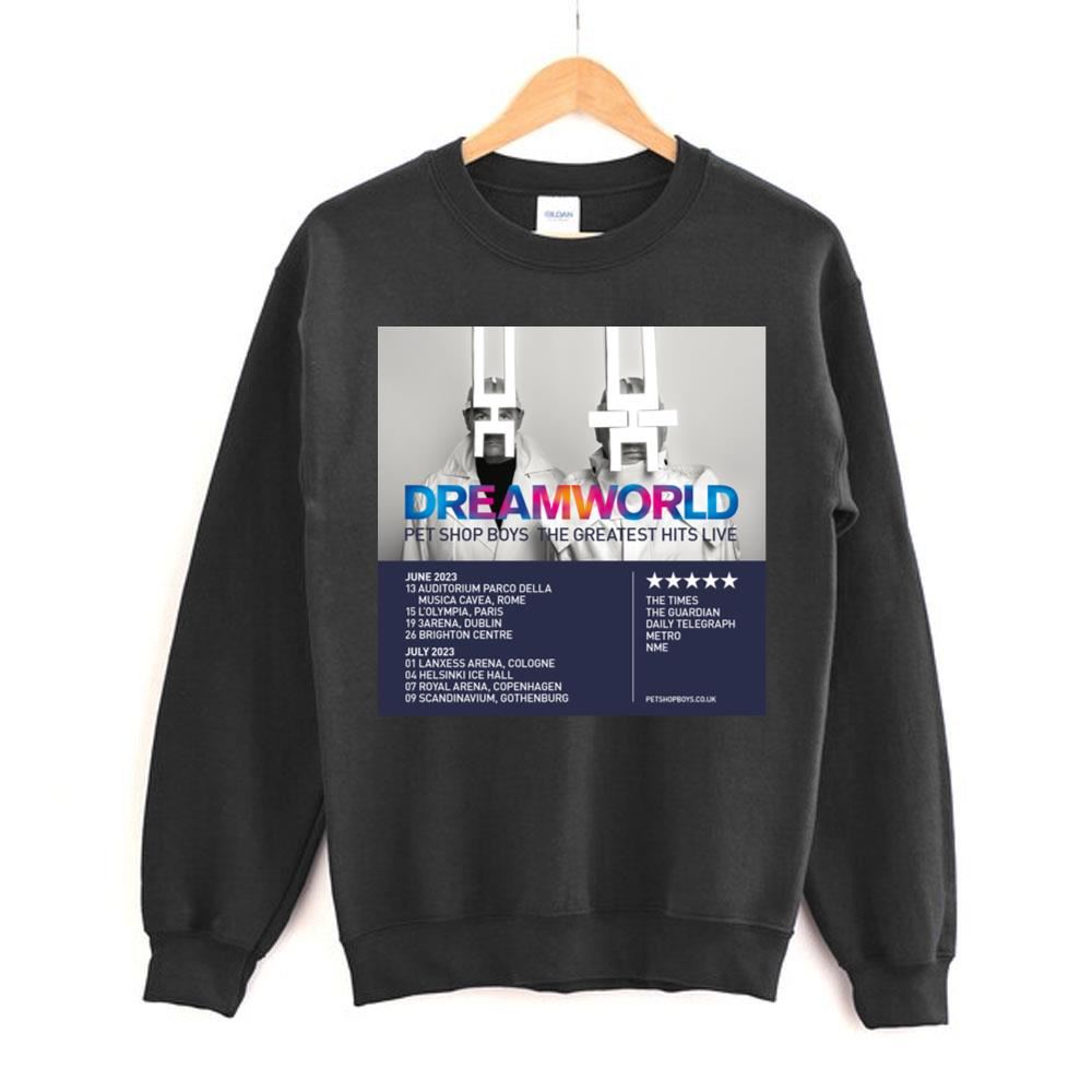 Pet shop boys Dream World shirt, hoodie, sweater, long sleeve and