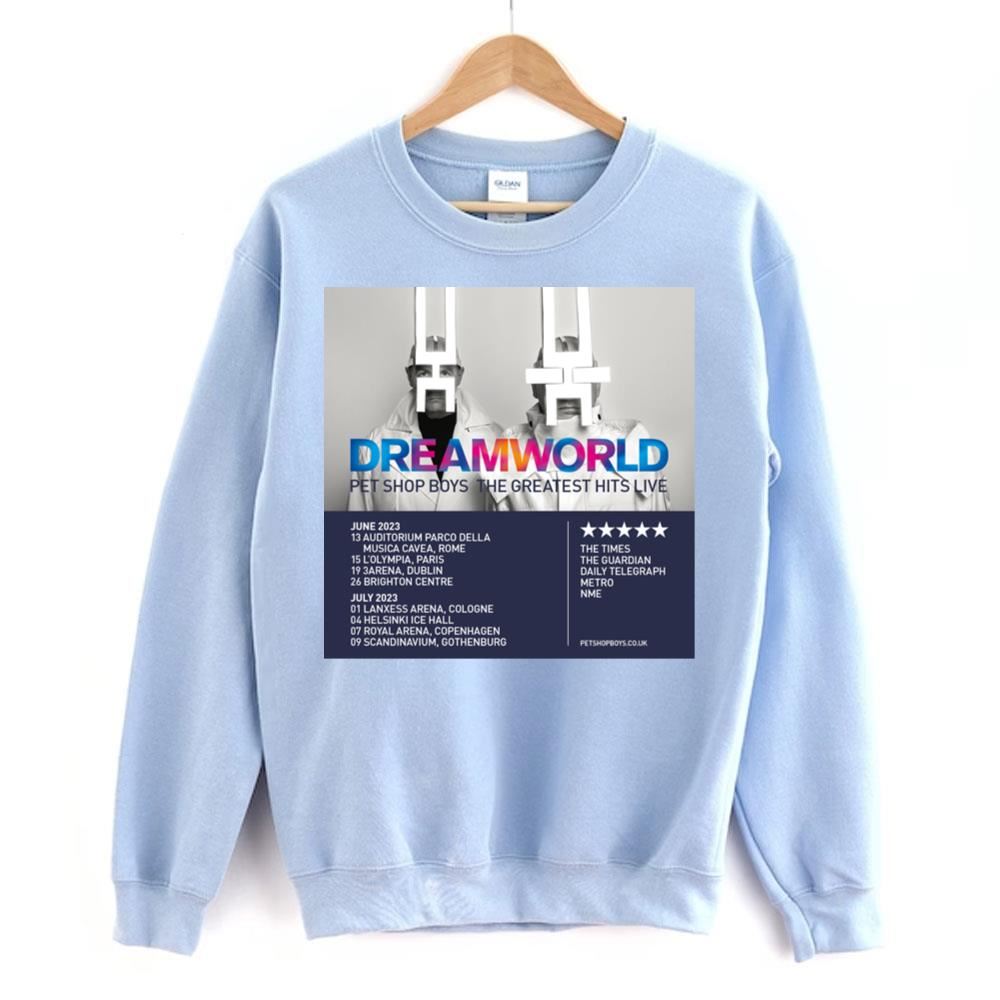 Dreamworld Pet Shop Boys The Greatest Hits Live 2023 Awesome Shirts