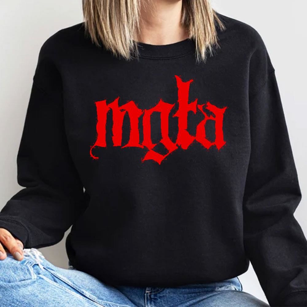 Red Logo Mgła Trending Style