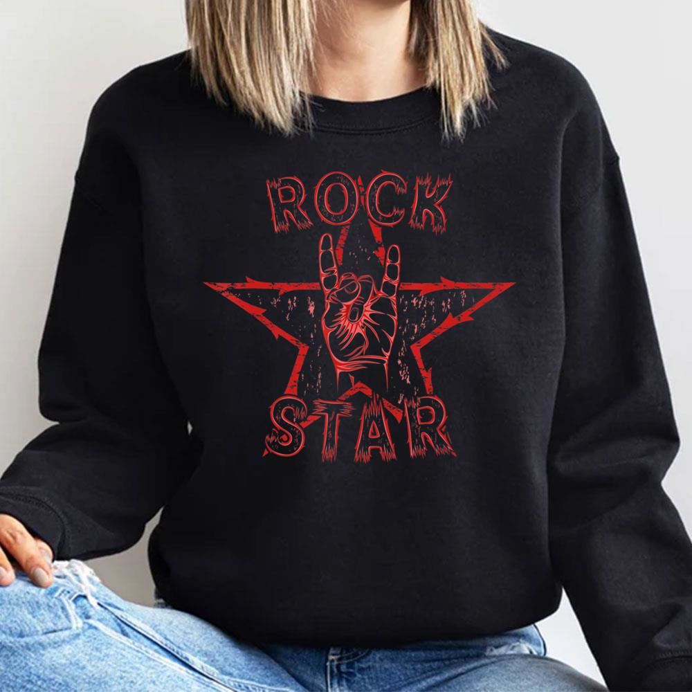 Rock Star Rock On Sign Hand Horns Limited Edition T-shirts