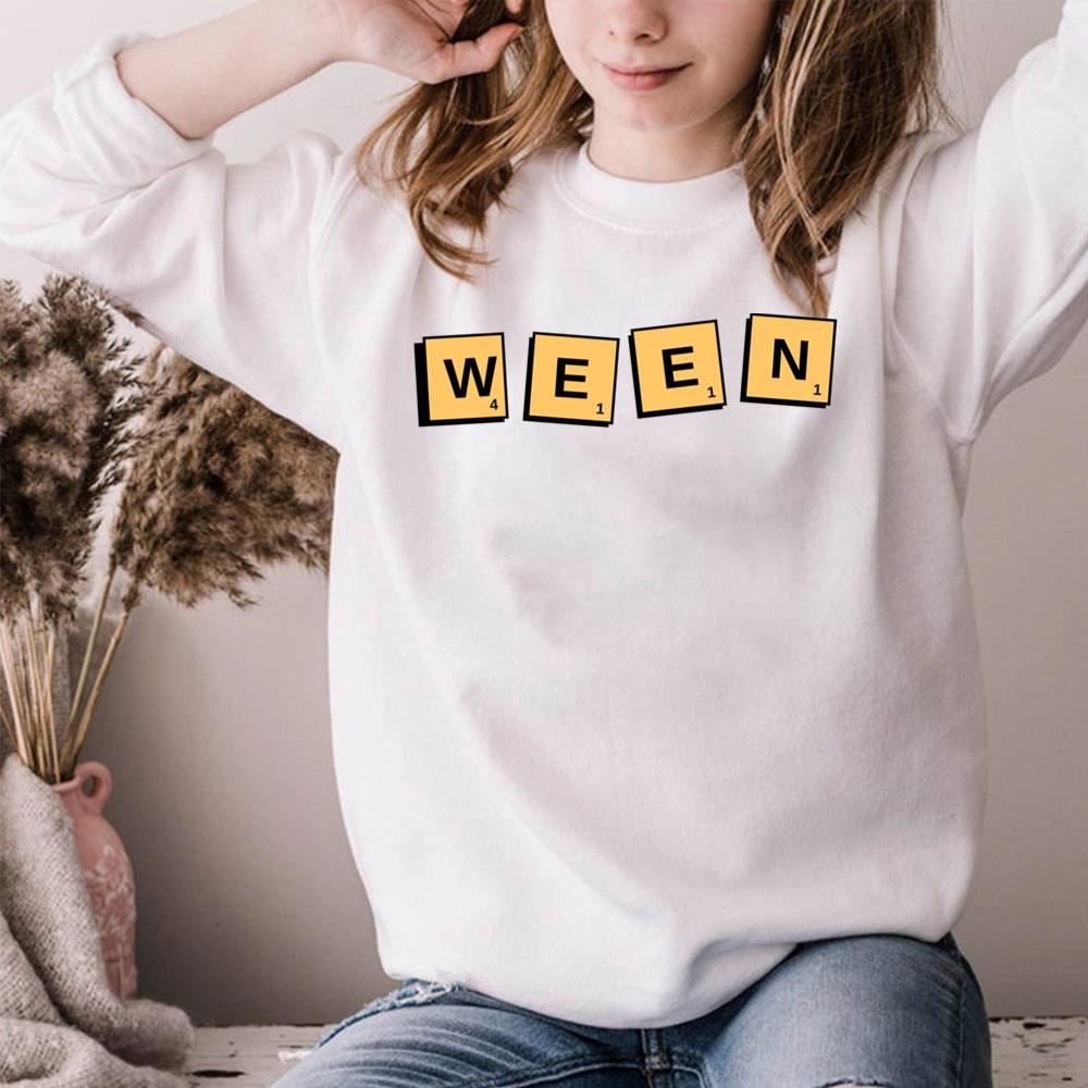 Scrabble Points Ween Limited Edition T-shirts