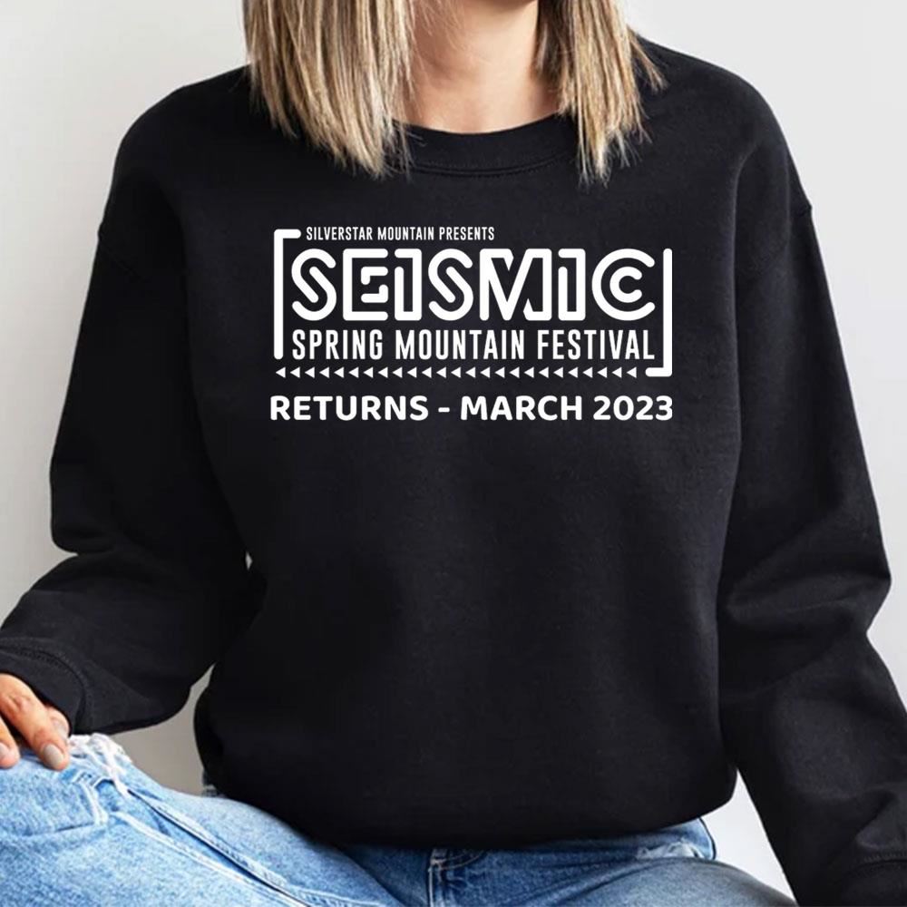 Seismic Spring Mountain Festival 2023 Limited Edition T-shirts