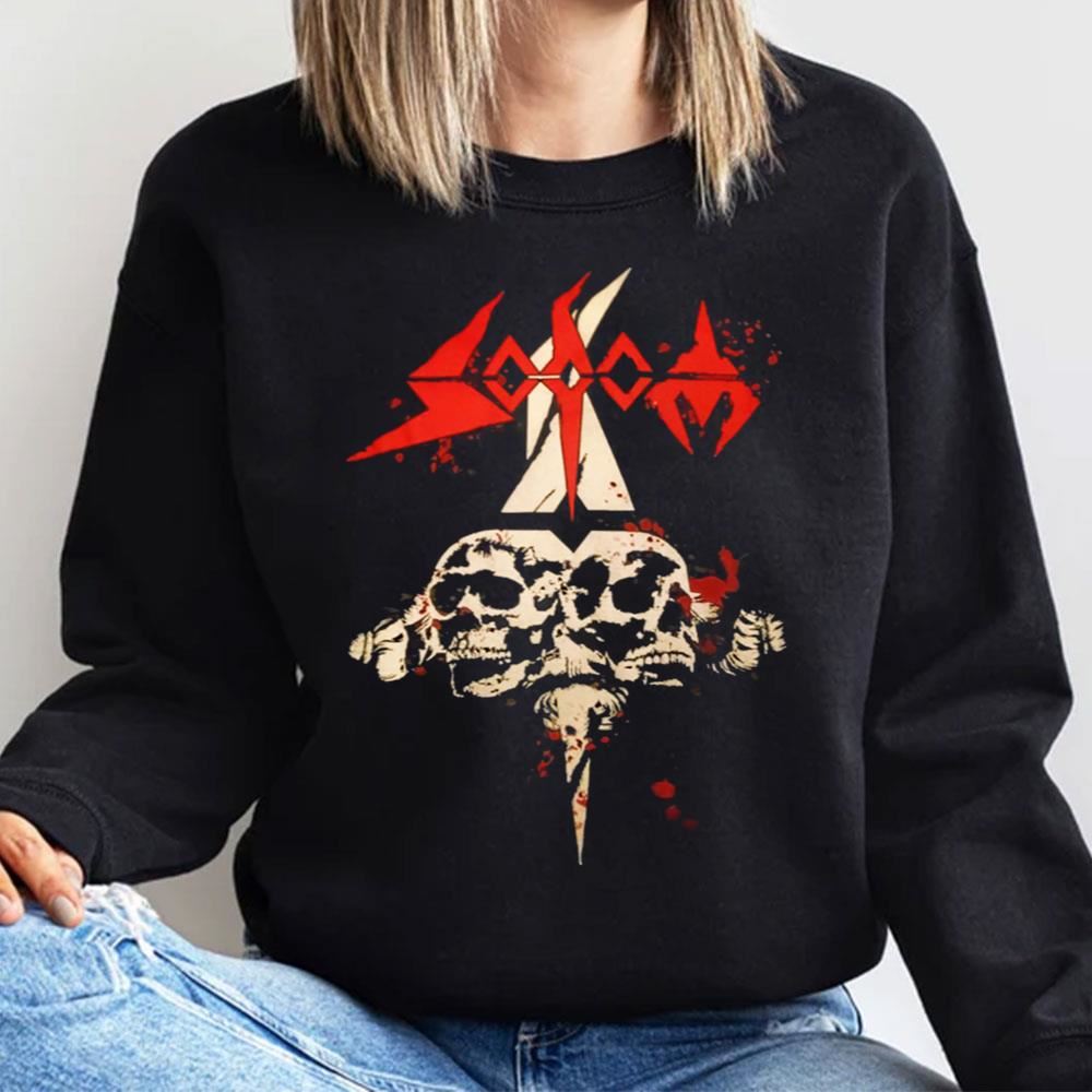 Skull Art Sodom Awesome Shirts