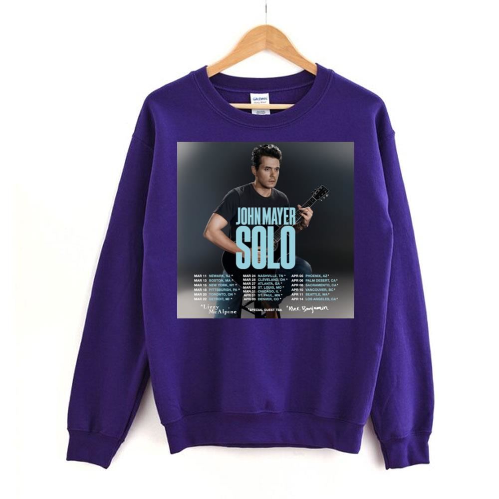 Sale john mayer purple moon sweatshirt Top Sellers
