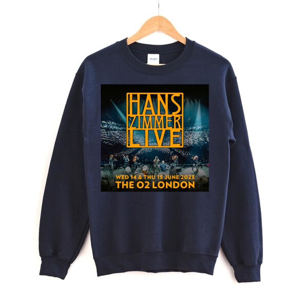 The 02 London 2023 Hans Zimmer Limited Edition T-shirts