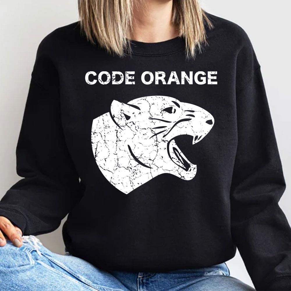 The Bar Code Orange Trending Style