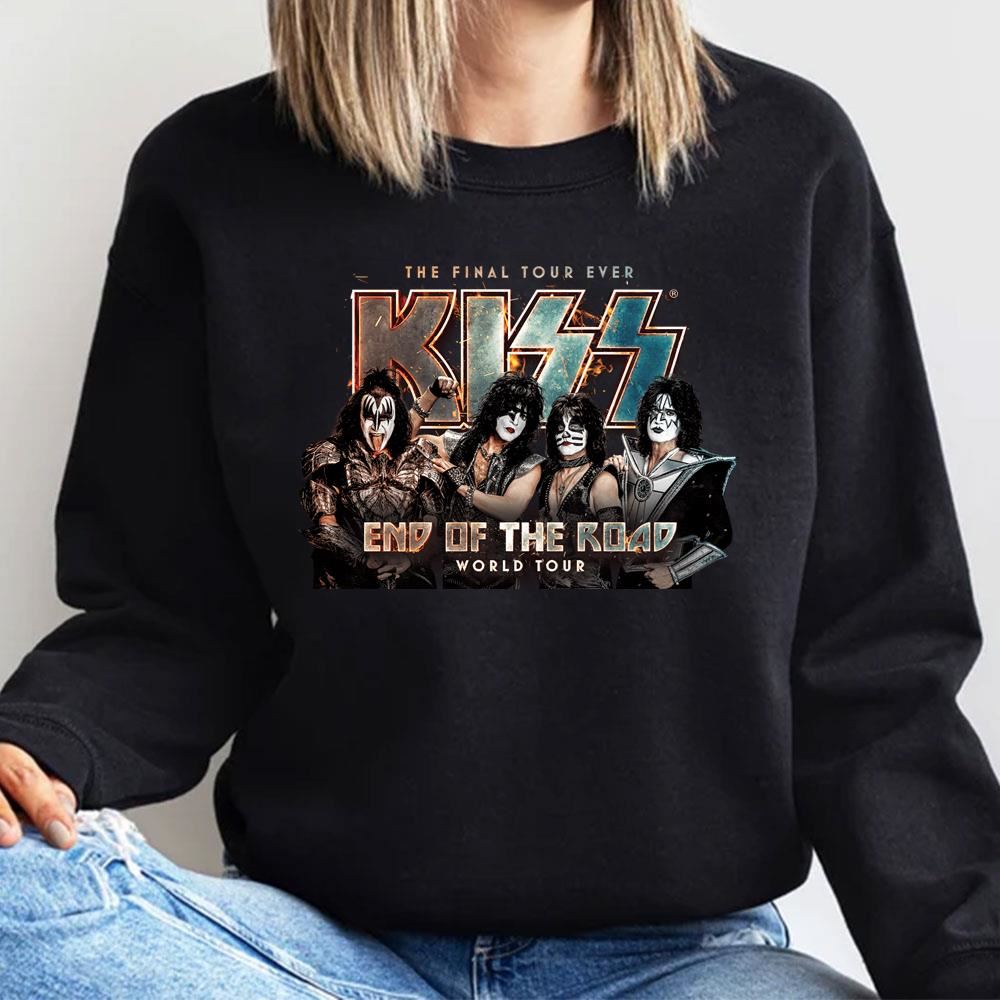 The Final Tour Ever End Of The Road Kiss World Tour 2023 Awesome Shirts