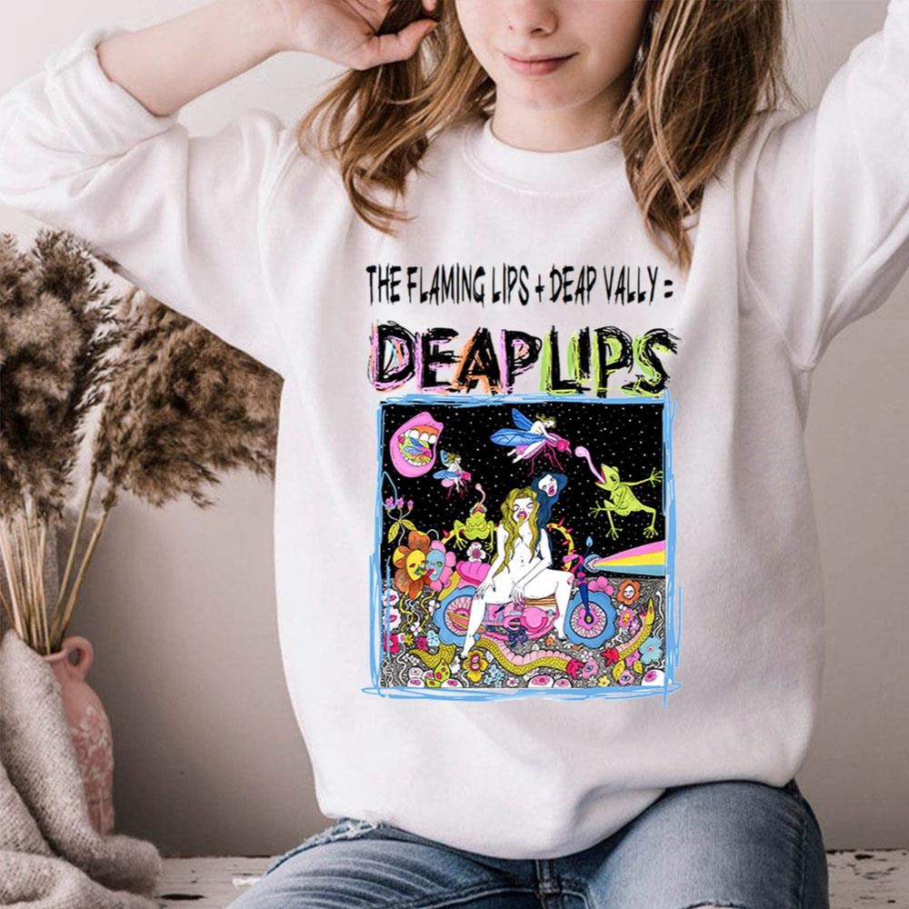The Flaming Lips Deap Vally Deaplips Limited Edition T-shirts