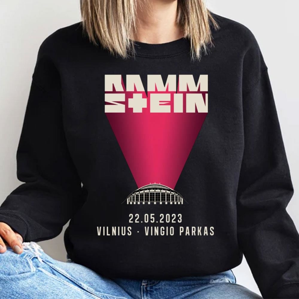Vilnius Vingio Parkas Rammstein Tour 2023 Awesome Shirts