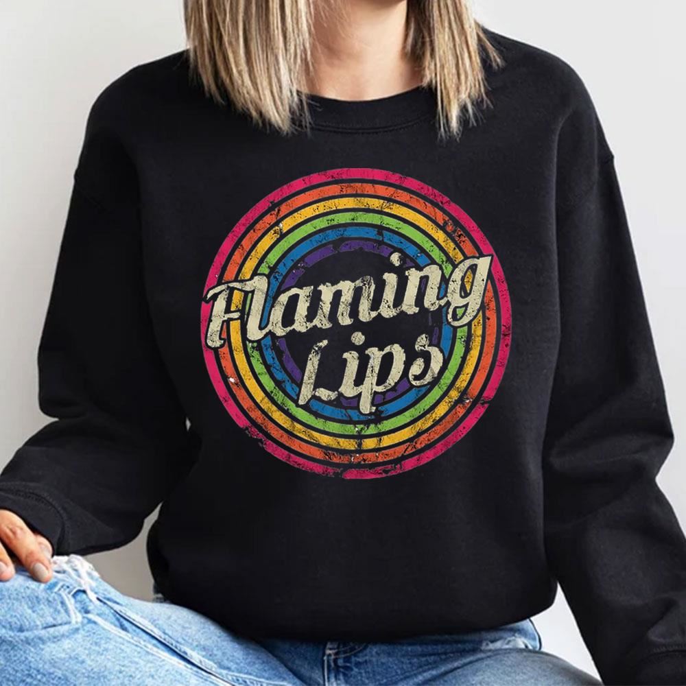 Vintage Retro The Flaming Lips Limited Edition T-shirts
