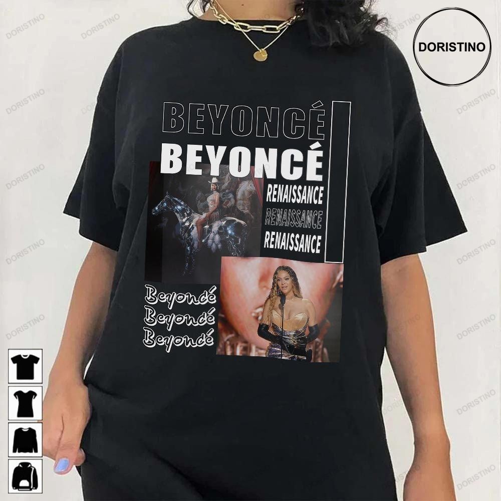 2023 Beyoncé Renaissance World Tour Beyoncé Renaissance Tour 2023 Music Concert World Tour 2023 Gift Unisex Limited Edition T-shirts