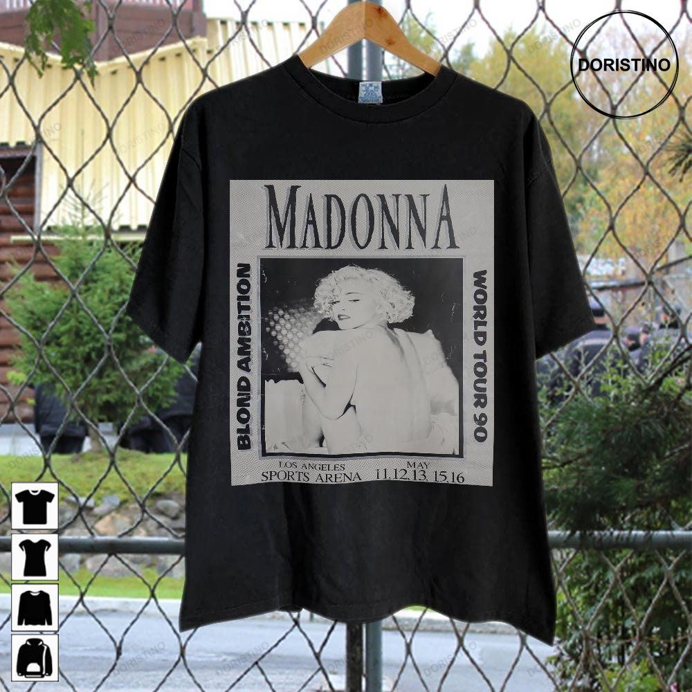 Band Vintage Madonna Music Rock Concert Vintage90s Retro Concert Music Vintage Awesome Shirts