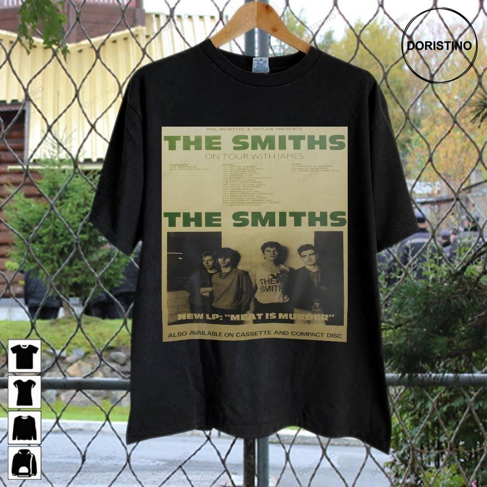 Band Vintage The Smiths Music Rock Concert Vintage90s Retro Concert Music Vintage Awesome Shirts