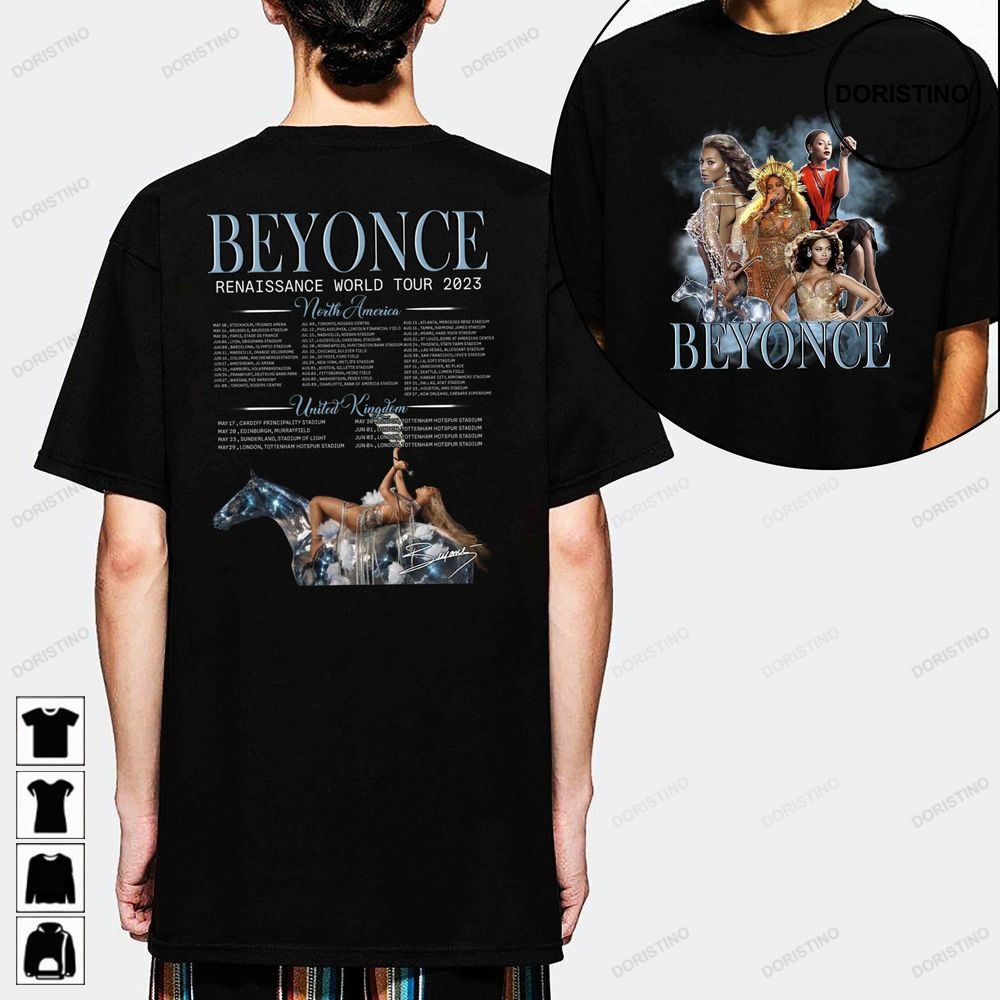 Be-yoncé Tour Re-naissance Tour Pop Music Renaissance World Tee Music Tour Be-yonce Concer Awesome Shirts