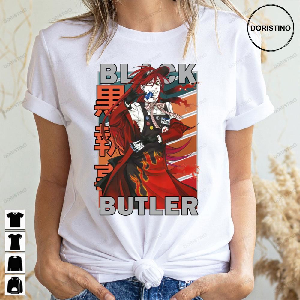 Grell Sutcliff Butler Color Kuroshitsuji Awesome Shirts