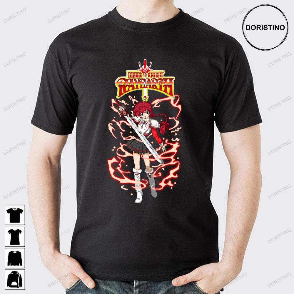 Hikaru Shidou Magic Knight Rayearth Limited Edition T-shirts