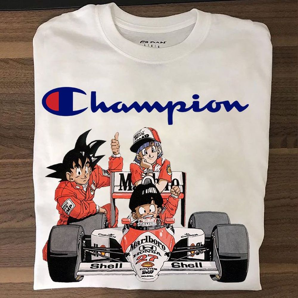 Dragon Ball Champion F1 Family Funny Doristino Awesome Shirts