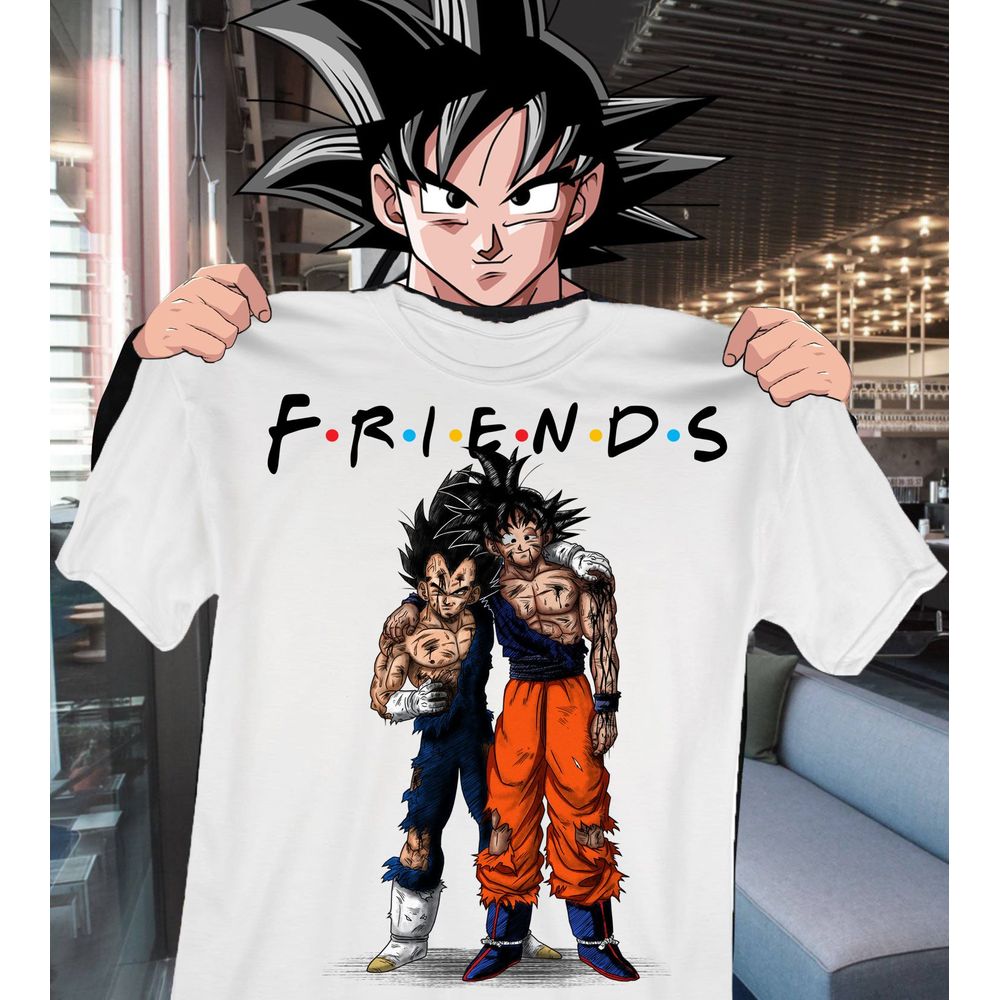 Dragon Ball Friends Goku And Vegeta Doristino Awesome Shirts