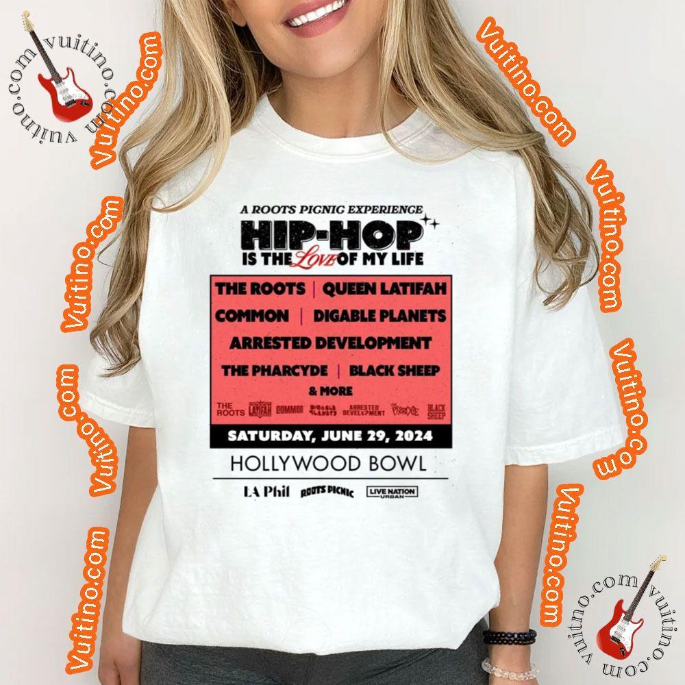 Art Roots Picnic Hiphop Is The Love Of My Life Apparel