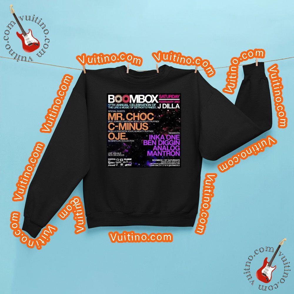 Boombox 17th Annual Doinit4dilla Shirt