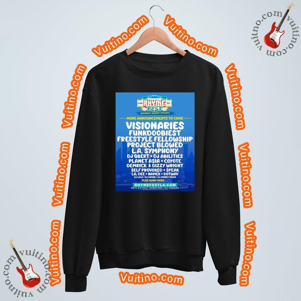 Rhyme Fest Block Party Merch