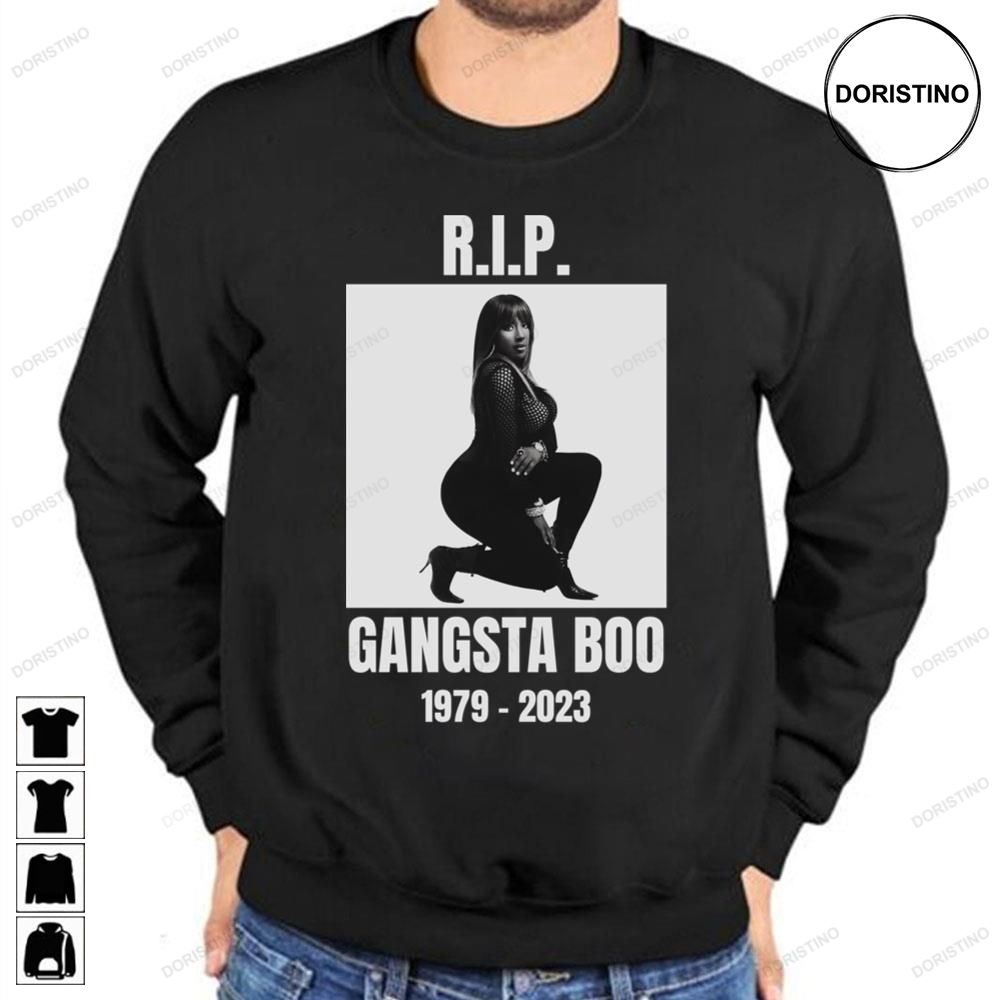 Rip 1979 2023 Gangsta Boo Rapper Limited Edition T-shirts