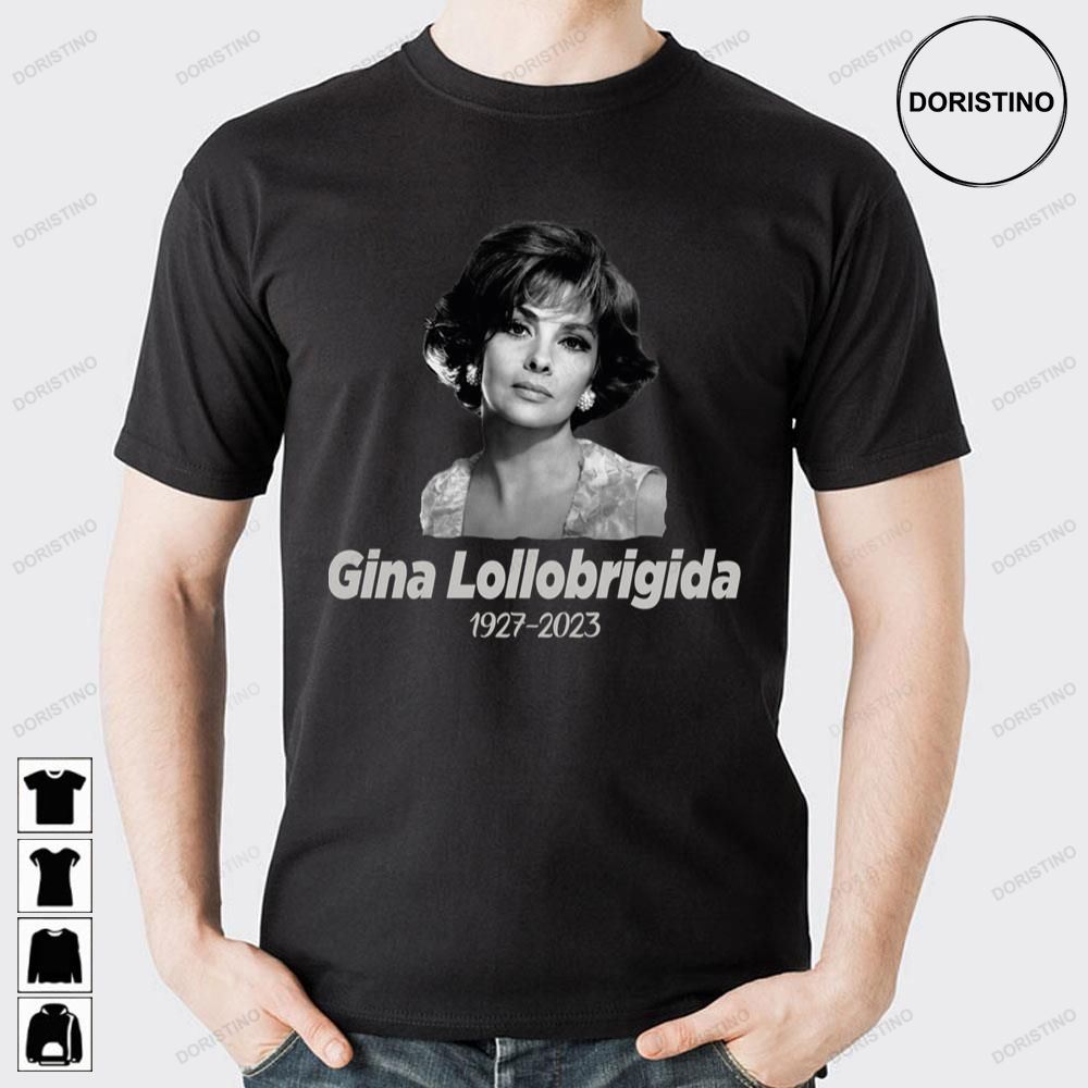 Rip Gina Lollobrigida 1927 2023 Awesome Shirts