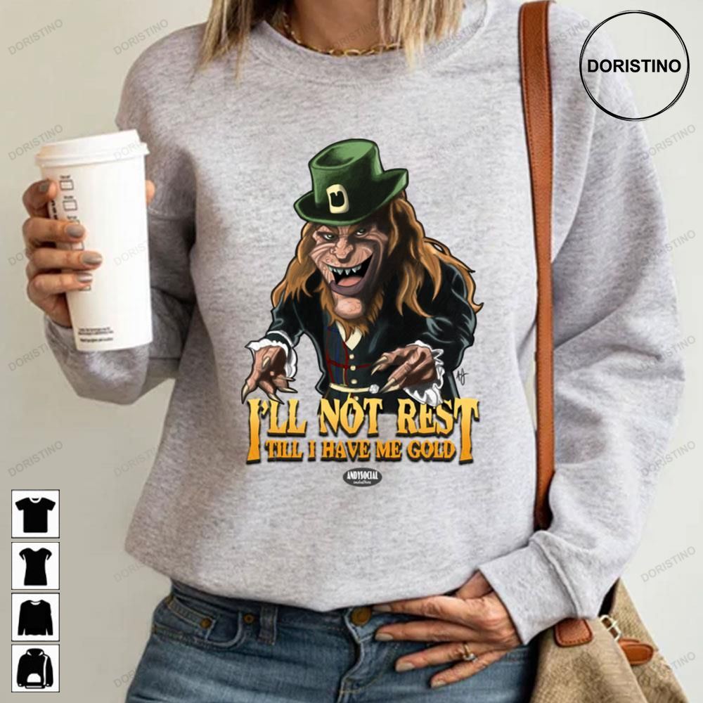 Rock The Leprechaun Graphic Awesome Shirts